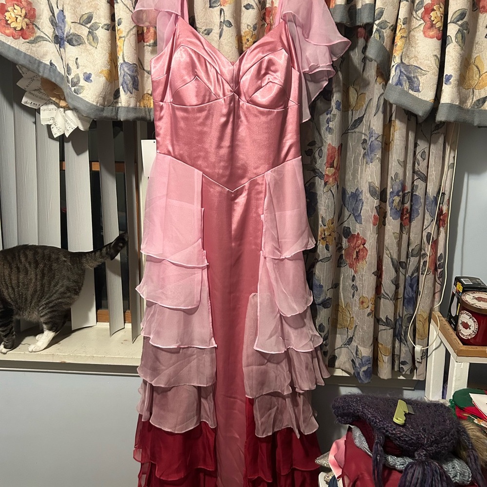 Pink version of Hermione Granger Yule Ball Gown